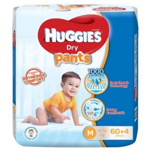 SmartShopper > Huggies Dry Pants Super Jumbo M60